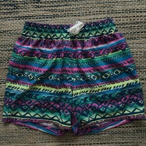 Chubbies Swim Nwot Aztec Swim Trunks